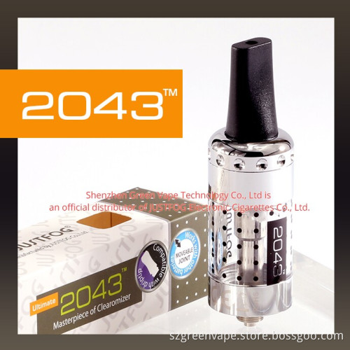 In stock 24h shipping original justfog 2043 master piece of clearomizer